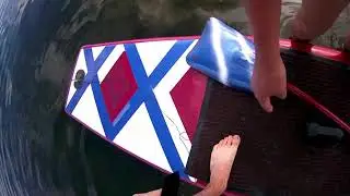 SUP Board из пенопласта и эпоксидной смолы + стеклоткань.