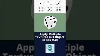 How to use Multi-Sub Object in 3ds Max | #interiordesign #shorts #3dsmax #interiordesign