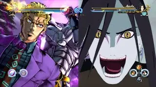 Kira & Orochimaru vs Jotaro & Sasuke (Storm 4 Mod)