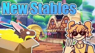 Dragons NEW Home, Introduction To STABLES! Roblox Dragon Adventures