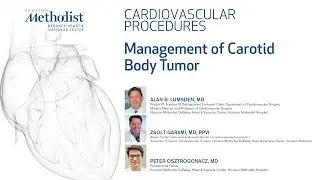 Management of Carotid Body Tumor