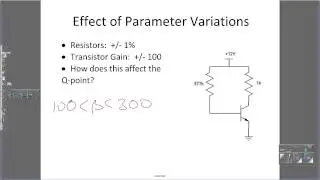 BJT Circuit:  DC Analysis