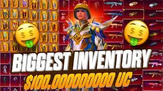 World Most Expensive PUBG MOBILE Dream Account Inventory 2024