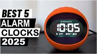 TOP 5 BEST Alarm Clocks in 2025