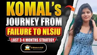 Komal's CLAT Journey to NLSIU Background I Non-English Background I Interview with Keshav Malpani
