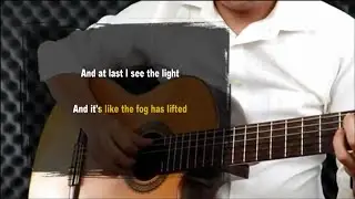 [Karaoke] I See The Light - Mandy Moore, Zachary Levi (Acoustic Guitar Version With Lyrics)