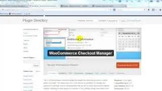 WooCommerce Checkout Manager Extension Plugin tutorial - Part 1