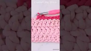 How to Crochet Slip Stitch (#shorts )