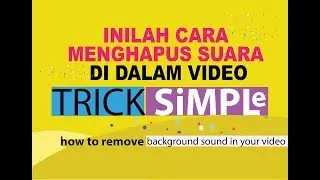 Tutorial video menghapus suara noise dari video | video editing remove noise in filmora