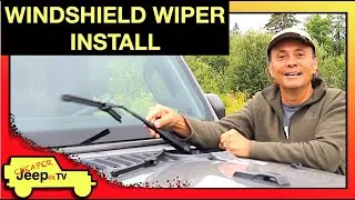 Windshield Wiper Blade Removal and Installation | Jeep Wrangler