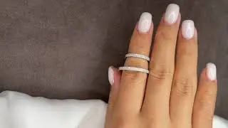 Кольца обручальные с бриллиантами