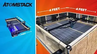 TOO SMALL!! | Pushing the limits of my ATOMSTACK Laser cutter