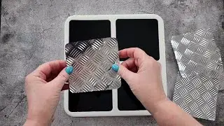 #1724 Stunning 'Masculine' Resin Coasters For Father's Day
