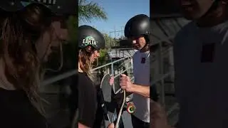 Board swap on vert! with @elireams3749