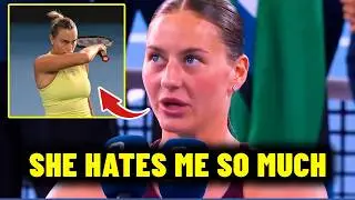 Marta Kostyuk DENIED Handshake With Aryna Sabalenka