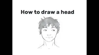How to draw a head (easily) - tutorial