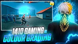 1410 Gaming Colour Grading Tutorial In Alight Motion || FreeFire Montage Shorts Editing Tutorial⚡|