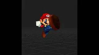 Super Smash Bros. DS Concept - Mario Neutral Attacks #mario #newsupermariobrosds #supersmashbros