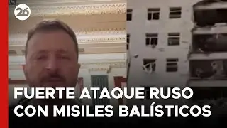 GUERRA EN UCRANIA | Fuerte ataque ruso con dos misiles balísticos