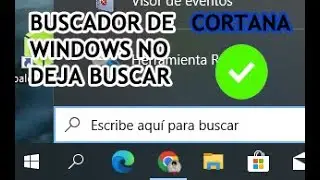Error en el buscador de Windows 10, Cortana no funciona (solucionado)