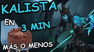 Aprende Kalista en 3 minutos... Más o Menos | Lore, Habilidades, etc. | Ytrewq12