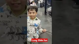 Ishan's slide fun