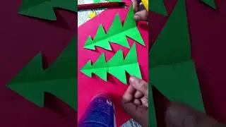 how to make xmas tree with paper easy... lets gingalala😌