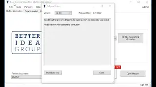 Updating Peer Comparisons
