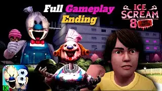 Ice Scream 8 Customisation | Ice Scream 8 Reward Skin | Ice Scream 8 Gameplay | Ice Scream 8 Freeze