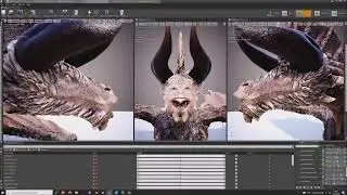 Facial Shape Keys/ Morpftargets ,Animal Test (Arkit, ready Dragon)