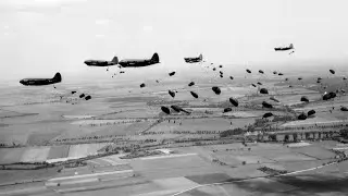 Operation Varsity newsreel (1080p HD)
