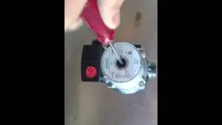 Unblocking the circulator pump