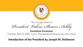 Introduction of the President by Joseph M. DeSimone