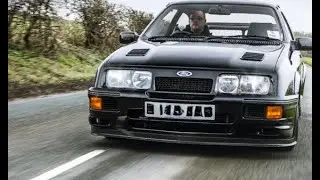 Ford Sierra Cosworth RS500 Sideways Drift Action