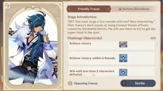 Genshin Impact - Genius Invokation TCG: Kaeya - Friendly Fracas TCG Battle