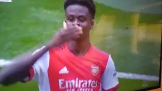 Saka penalty goal | Man U Vs Arsenal goals
