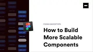How to Build Scalable Components on Figma! 