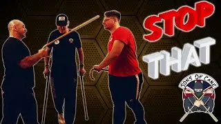 Stopping the cane if hitting the wrong target