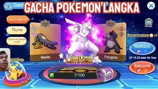 GACHA POKEMON , DAPAT RARE .