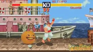A laranja Irritante - Street fighter 2 em português