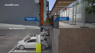 Construction sequence & Logistics animation