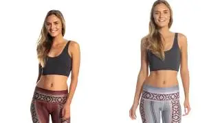 Pattern yoga pants