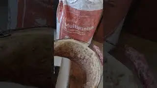 Easily Mix Plaster With Just An Electric Kitchen Food Mixer 😄