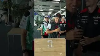 Zarco, Viñales and Franky face the Water Cup challenge!  💧