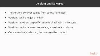 9781788835695 14   Versions and Releases   Creating and Running an Agile Project in JIRA