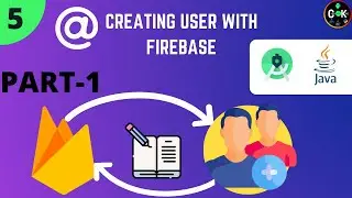 How to create new  user with firebase part1 ||Signup using firebase in journal app-#5
