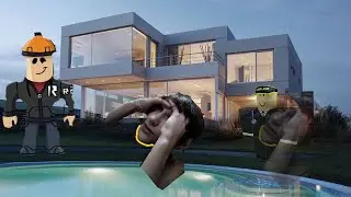 играем в режим прокачка дома в Roblox