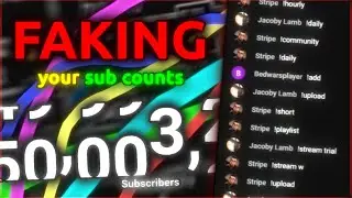 Faking Your Sub Counts: TIMELAPSE