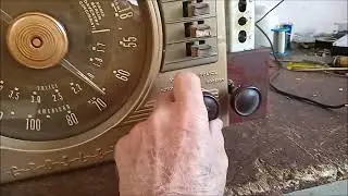 Chassis Rádio CROSLEY Americano déc.1930 autêntico funcionando - à VENDA