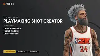 BEST BUILD IN NBA 2K21 NEXT GEN AFTER PATCH 3 (PLAYMAKING SHOT CREATOR AT PF)